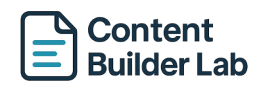 Content Builder Lab